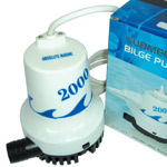 Marine Bilge Pump - 2000gph 12v - Click Image to Close